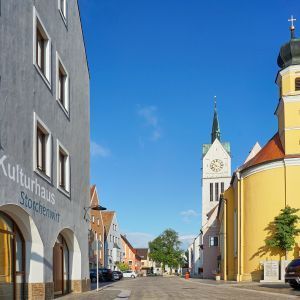 Innenstadt von Neustadt an der Donau 
